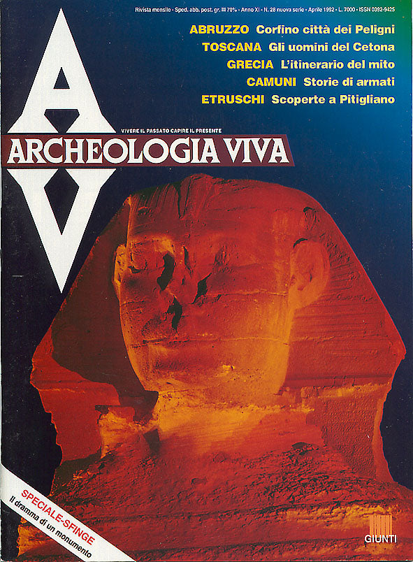 Archeologia Viva n. 28 - aprile 1992