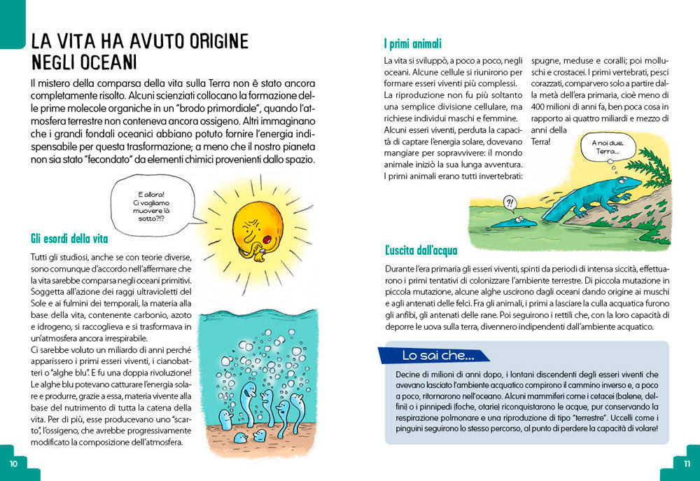 Il mare e gli oceani a piccoli passi