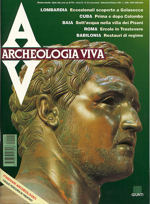 Archeologia Viva n. 32 - settembre/ottobre 1992::Rivista bimestrale
