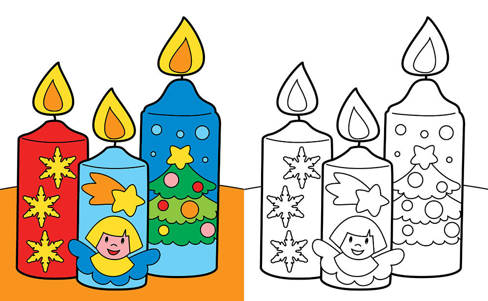 Natale da colorare::Alberi di Natale - Personaggi natalizi - Regali - Addobbi e... - 144 pagine di puro divertimento!