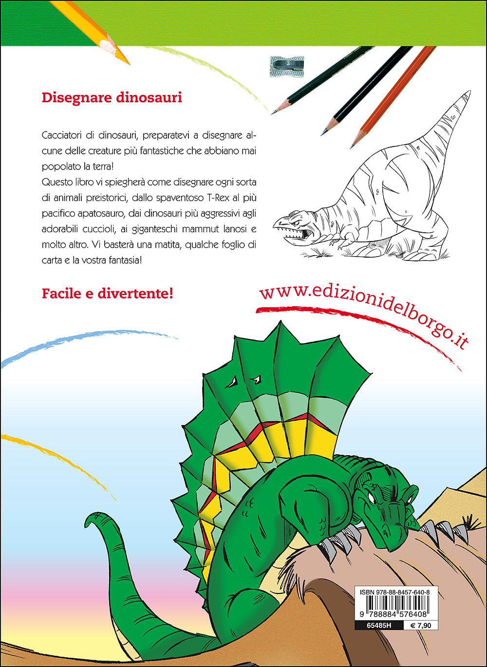 Disegnare dinosauri::Corso di disegno