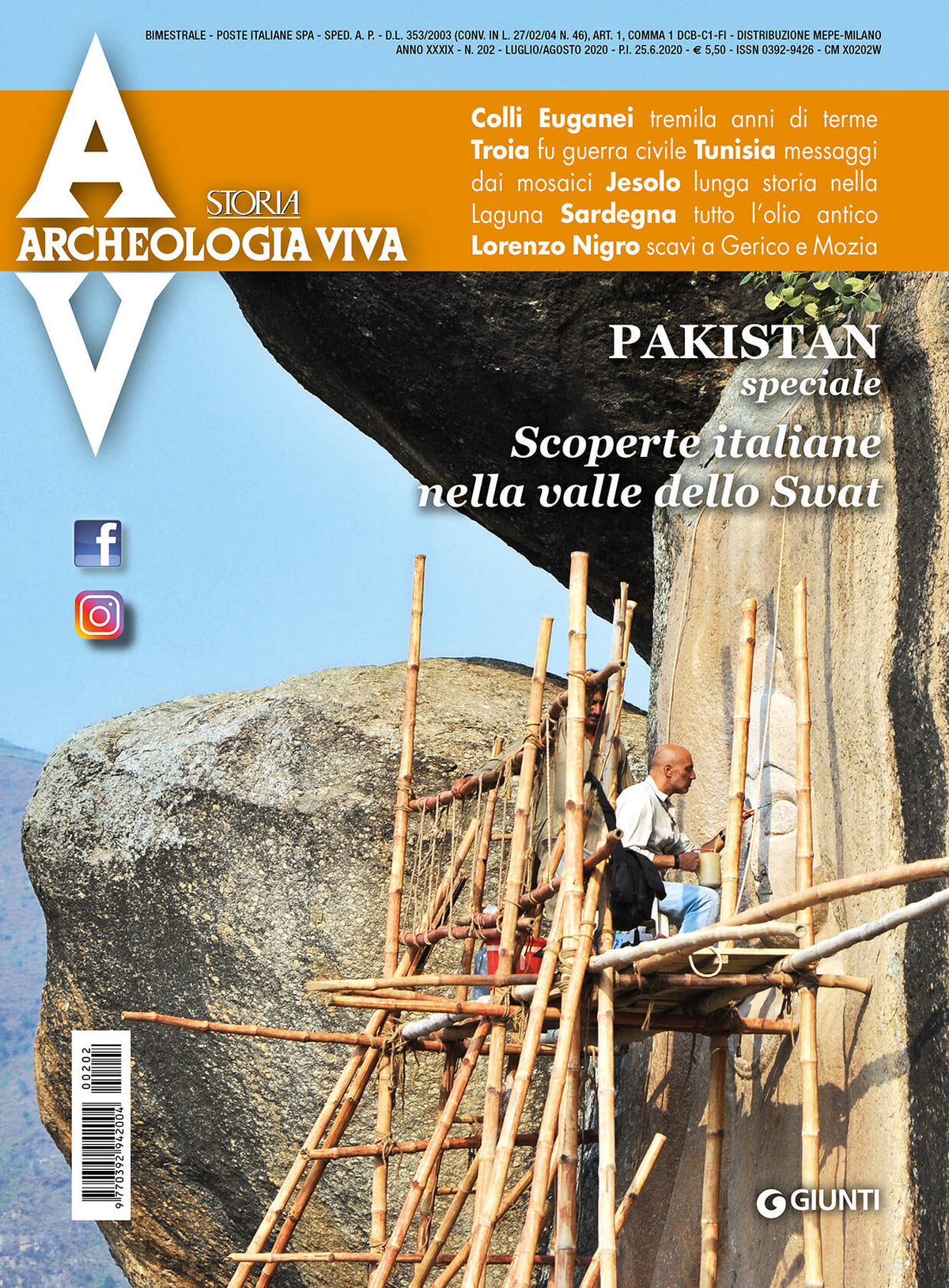Archeologia Viva n. 202 - luglio/agosto 2020::Rivista bimestrale
