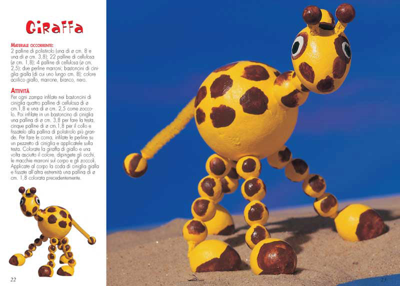 Animali di polistirolo ed altri personaggi