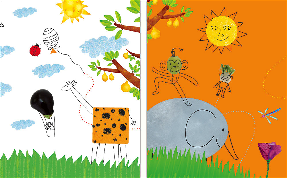 Che bello disegnare::Con le forme geometriche e con le forme della natura