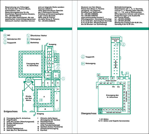 Museum von San Marco (in tedesco)::Der offizielle Führer- Nuova edizione aggiornata