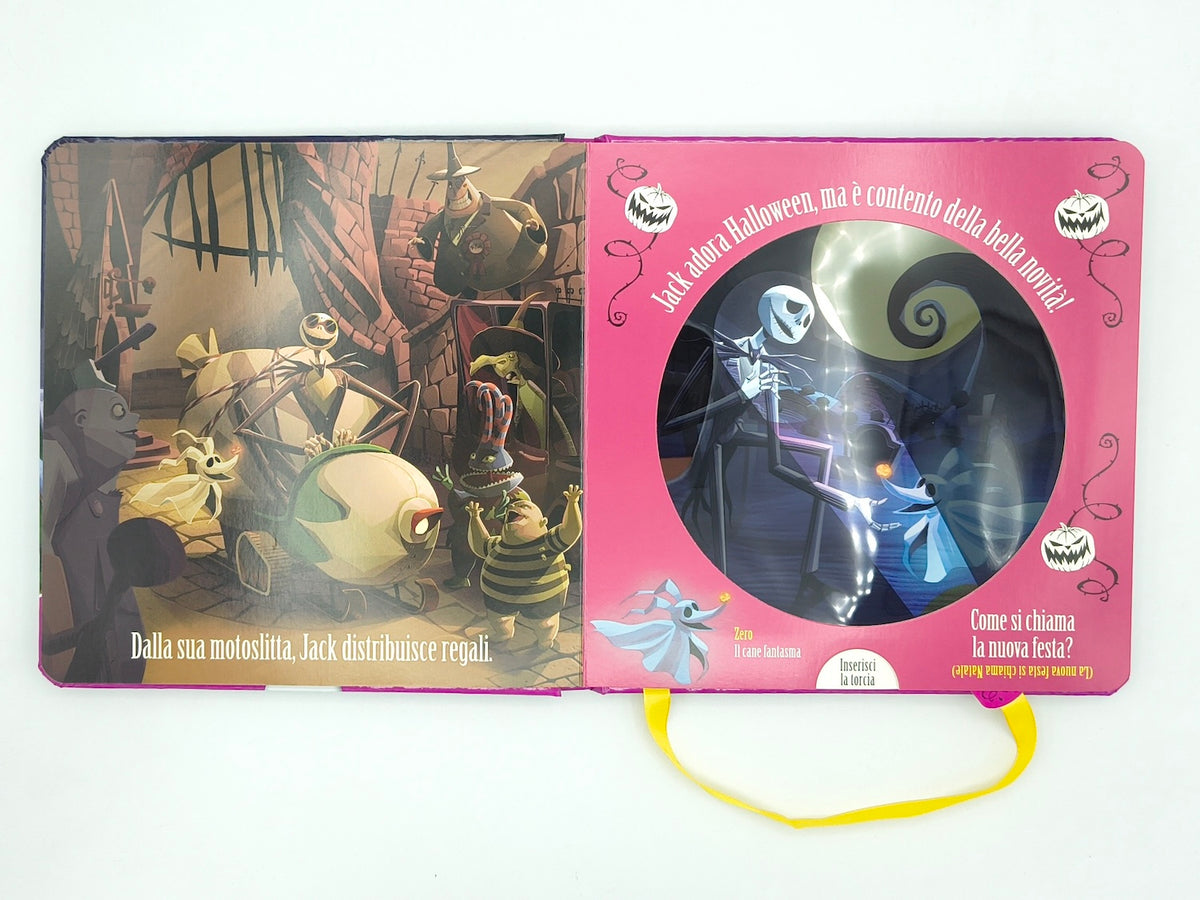 Brillanotte Disney The Nightmare before Christmas. Racconti per dare luce ai sogni::Con la torcia magica illumina la storia