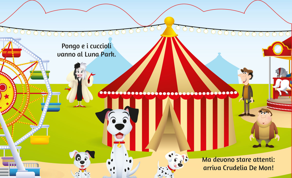 Cuccioli si divertono Sagomini Disney - La carica dei 101
