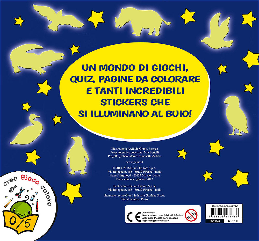 Un mondo di Giochi e Colori::Con stickers fluorescenti