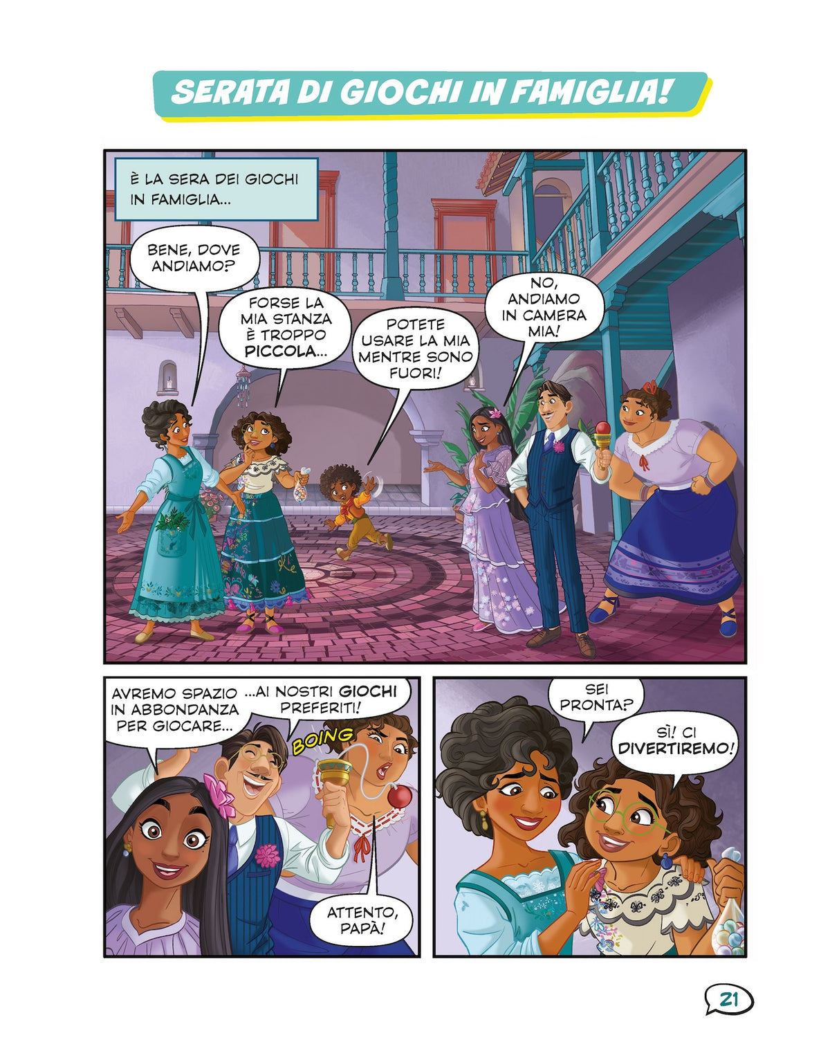 Encanto Prime letture a fumetti!::Impara a leggere con le storie a fumetti!