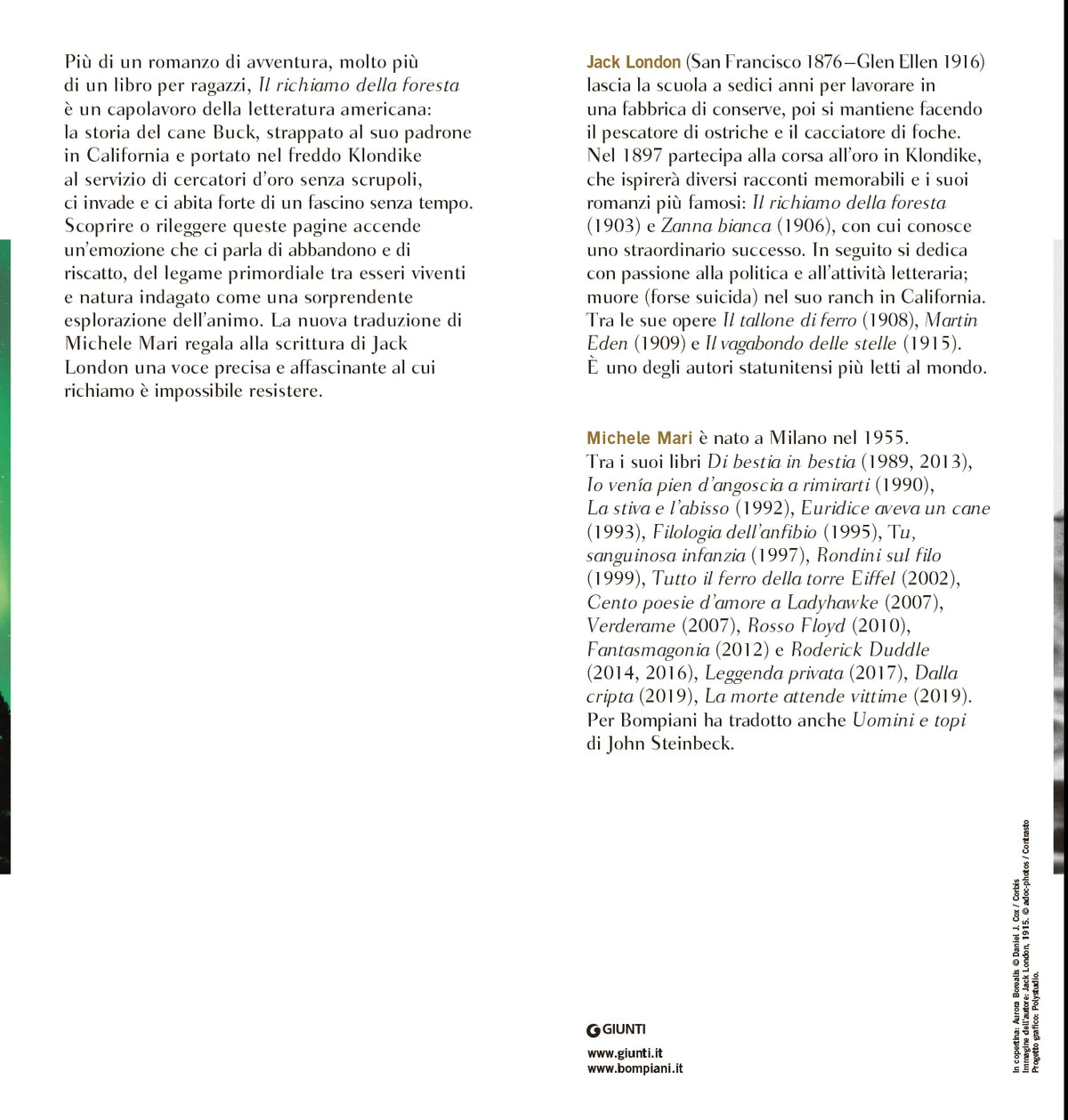 Il richiamo della foresta::Nuova traduzione di Michele Mari