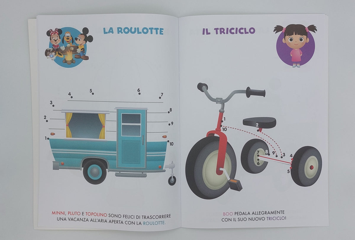 Disney Unisco i puntini - I veicoli