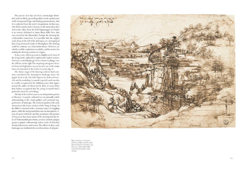 Leonardo da Vinci's Codex Leicester::Water as Microscope of Nature