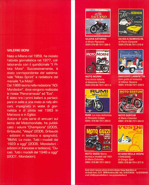 Moto Gilera::Un secolo di tecnica e sport