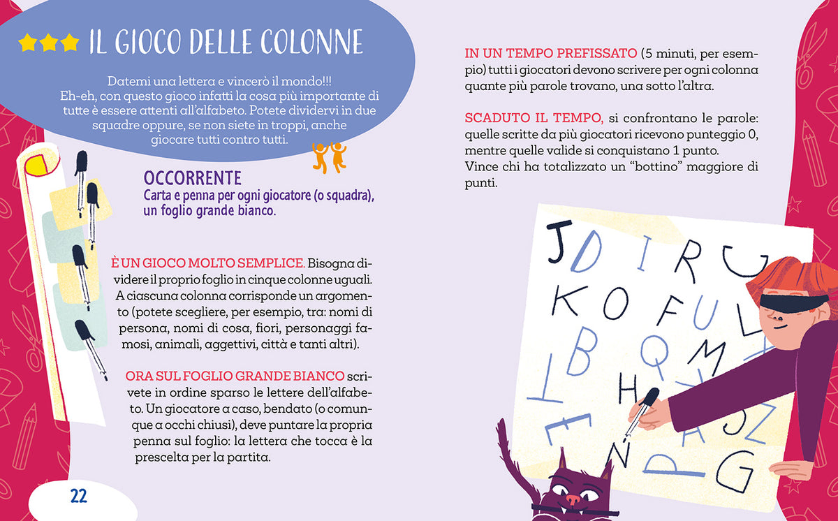 Il manuale dei giochi in casa