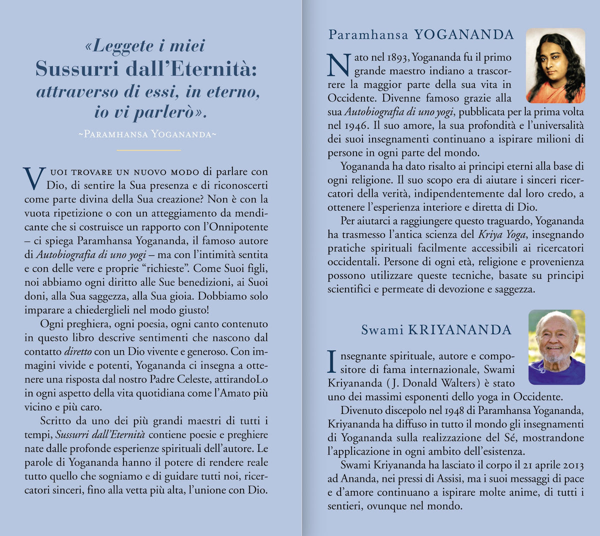 Sussurri dall'Eternità::Il libro delle preghiere esaudite - Versione Integrale