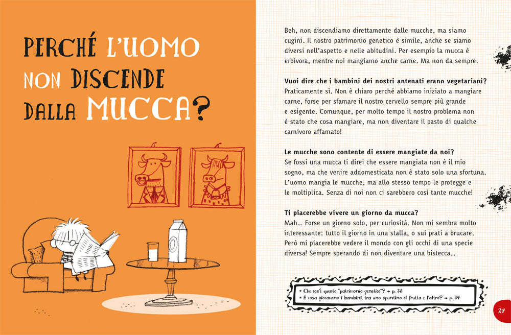 Perché siamo parenti delle galline::E tante altre domande sull'evoluzione - Federico Taddia intervista... Telmo Pievani