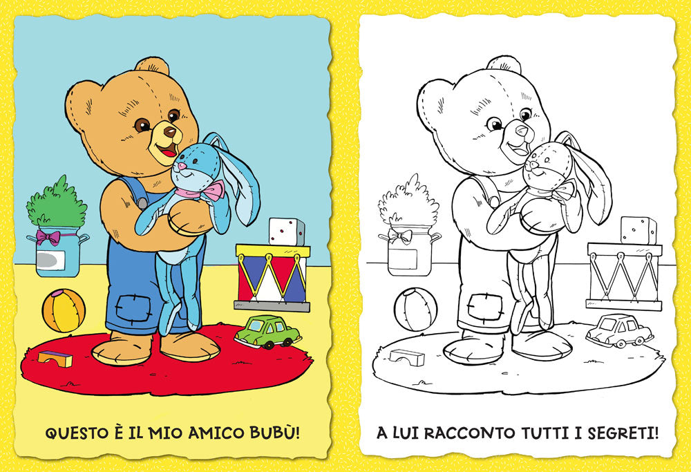 Colora con Teddy
