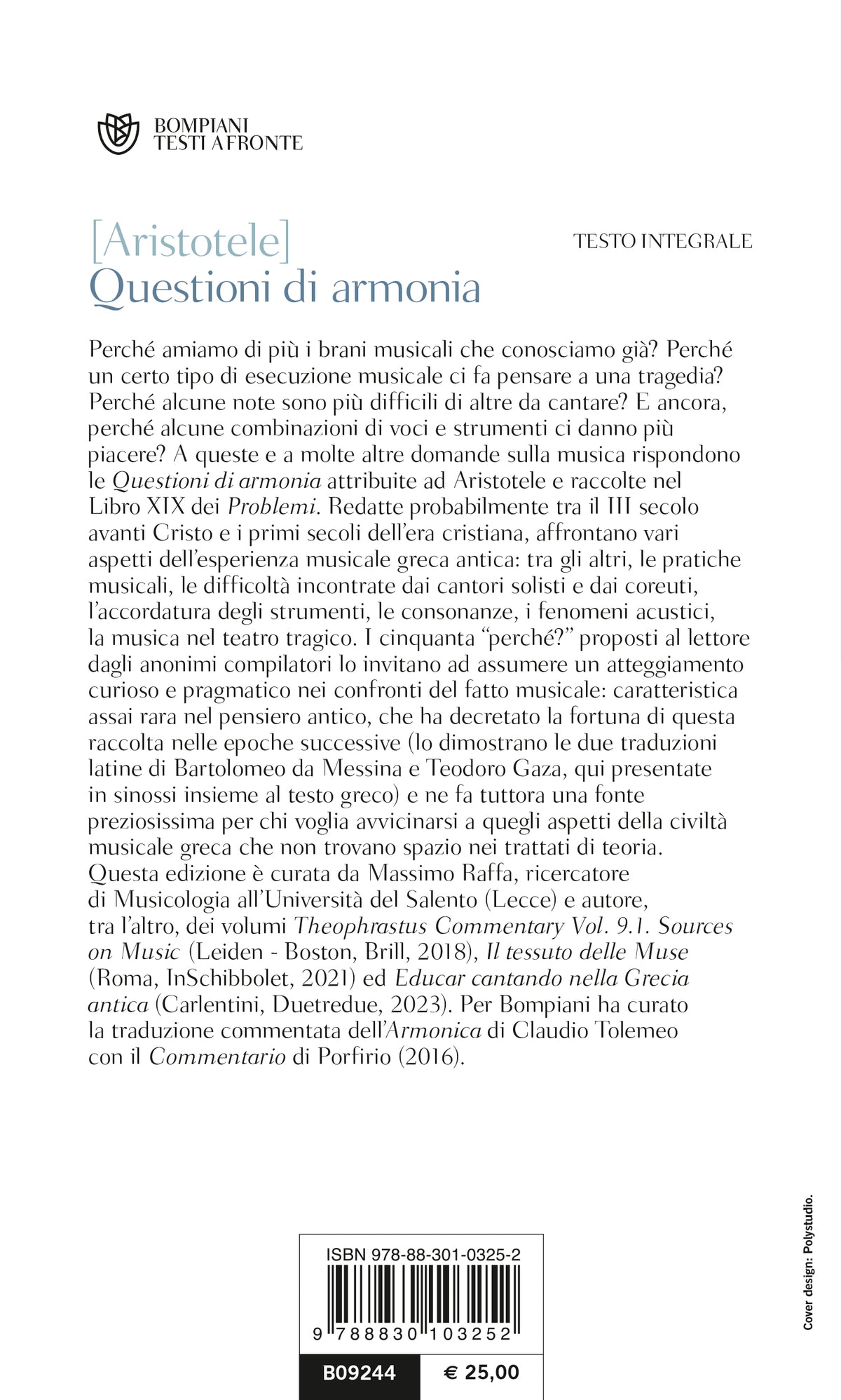 Questioni di armonia::Problemi, Libro XIX