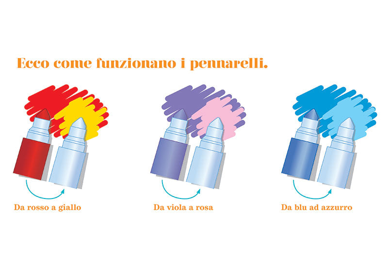 Colora le principesse con i pennarelli magici::Colora le principesse con i pennarelli magici