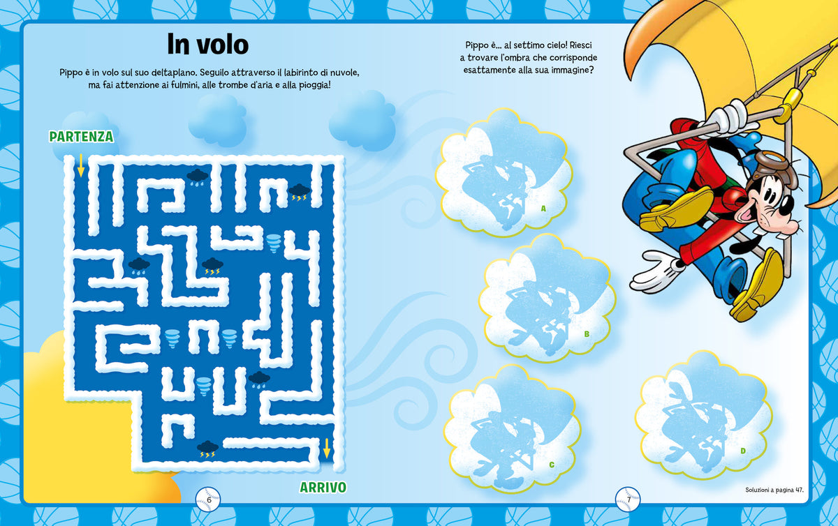 Mickey 1000 Sticker::Tanti giochi e attività