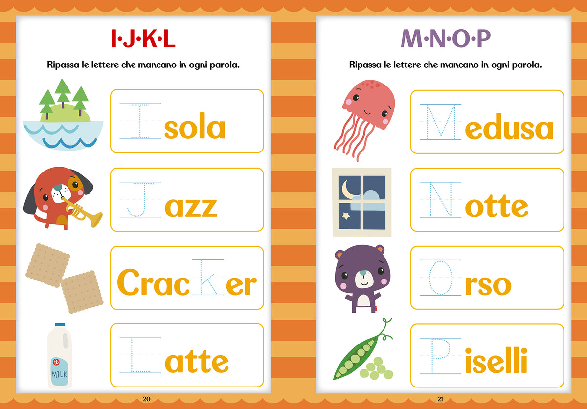 Pronti per la scuola. Prime lettere. Fisher Price