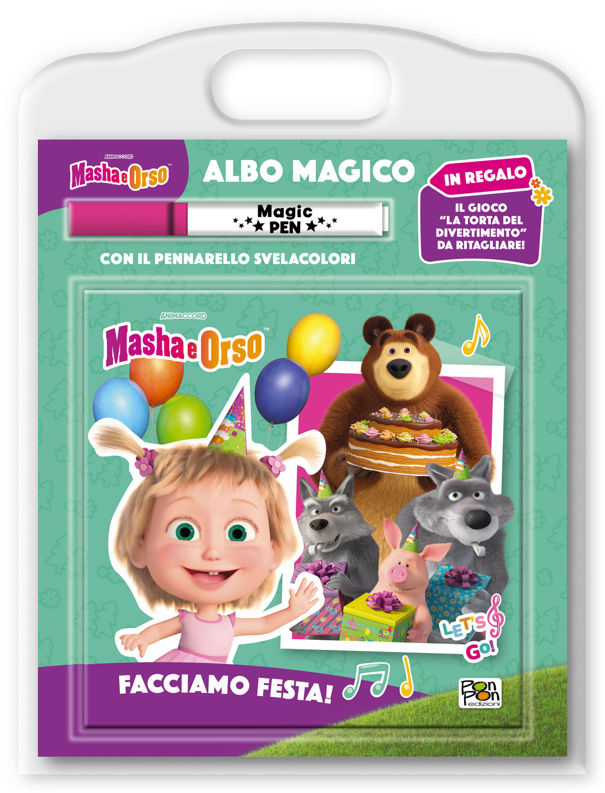 Masha e Orso. Albo magico. Facciamo festa!