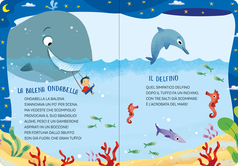 Storie della buonanotte in rima::I libri parlanti