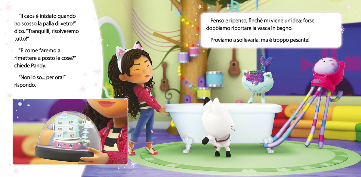 La Casa delle Bambole di Gabby. Storybook. Un'avventura sottosopra