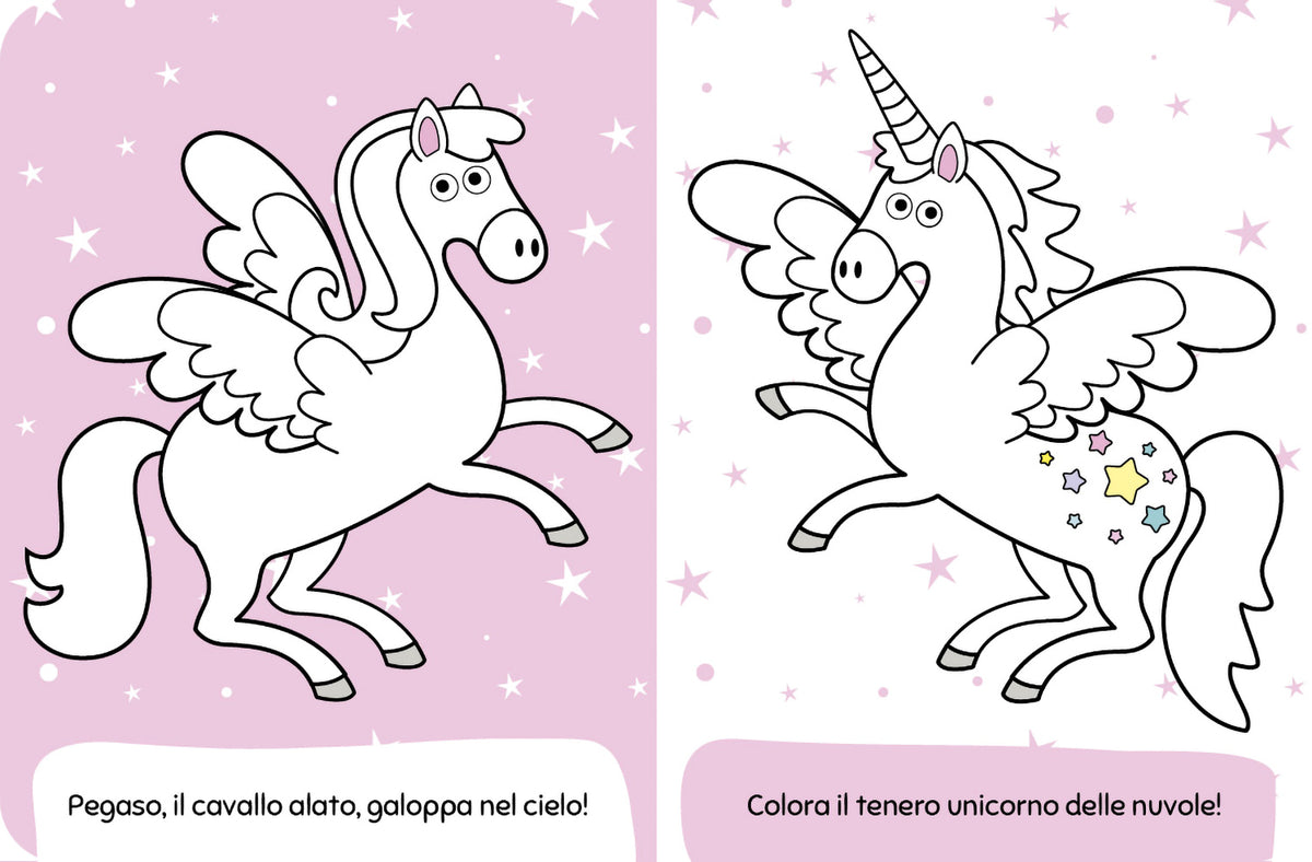 Mini color. Creature magiche