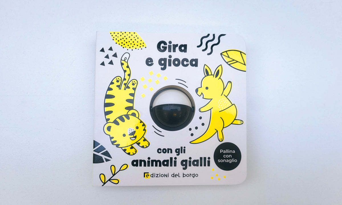 Gira e gioca con gli animali gialli