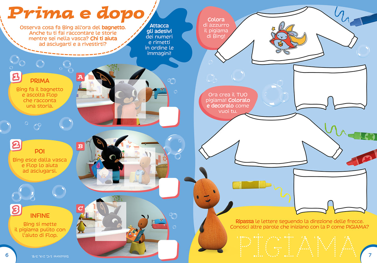Bing. Activity con gadget. Facciamo il bagnetto! + Set bagnetto