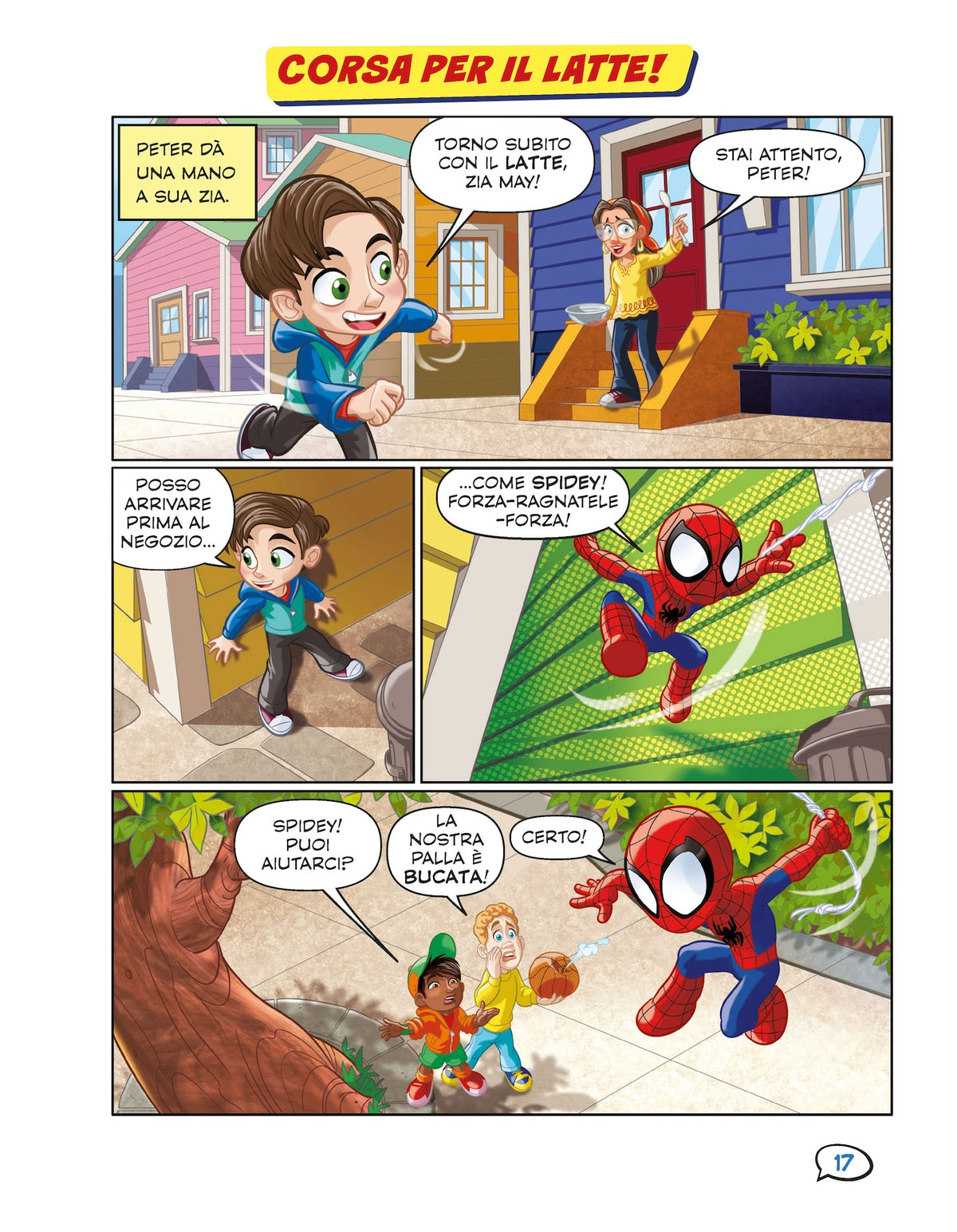Spidey Prime letture a fumetti!::Impara a leggere con le storie a fumetti!
