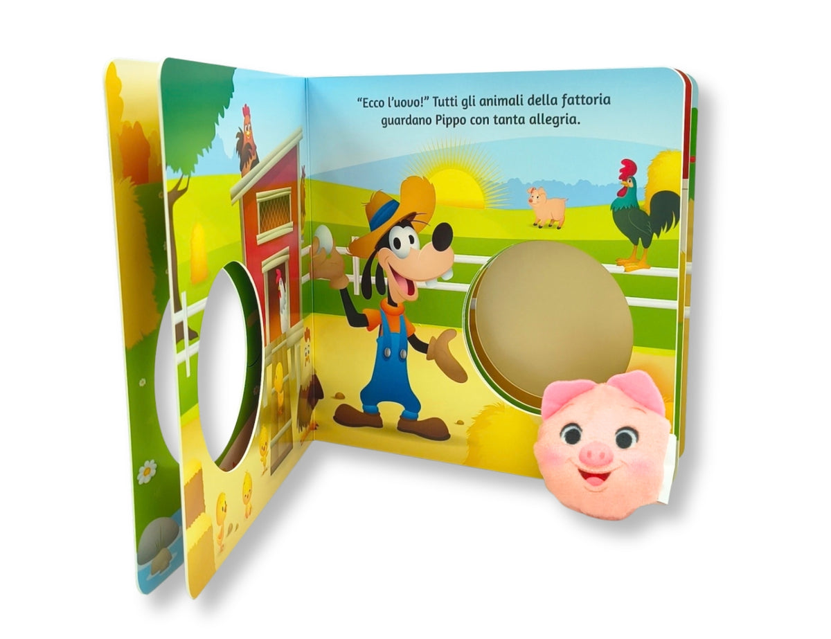 Animali Toccalibro sonoro Disney baby. Con Porcellino magnetico