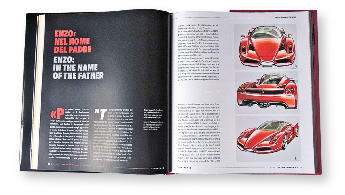 FERRARI F50 - Enzo - LaFerrari (ed. ita-ing):: F50 - Enzo - LaFerrari