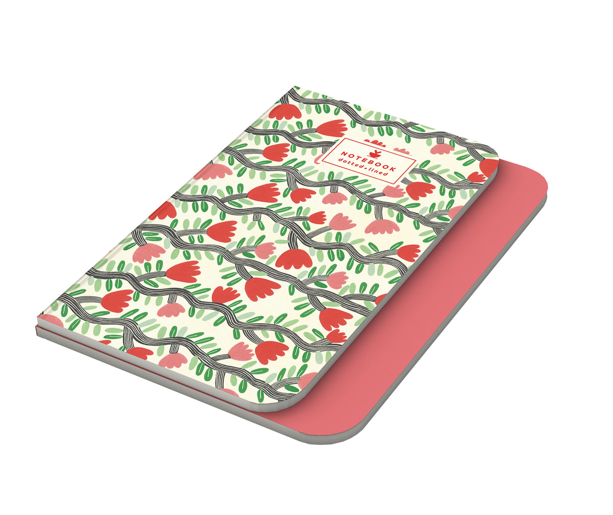 Notebook Doppio Fiore Ramo