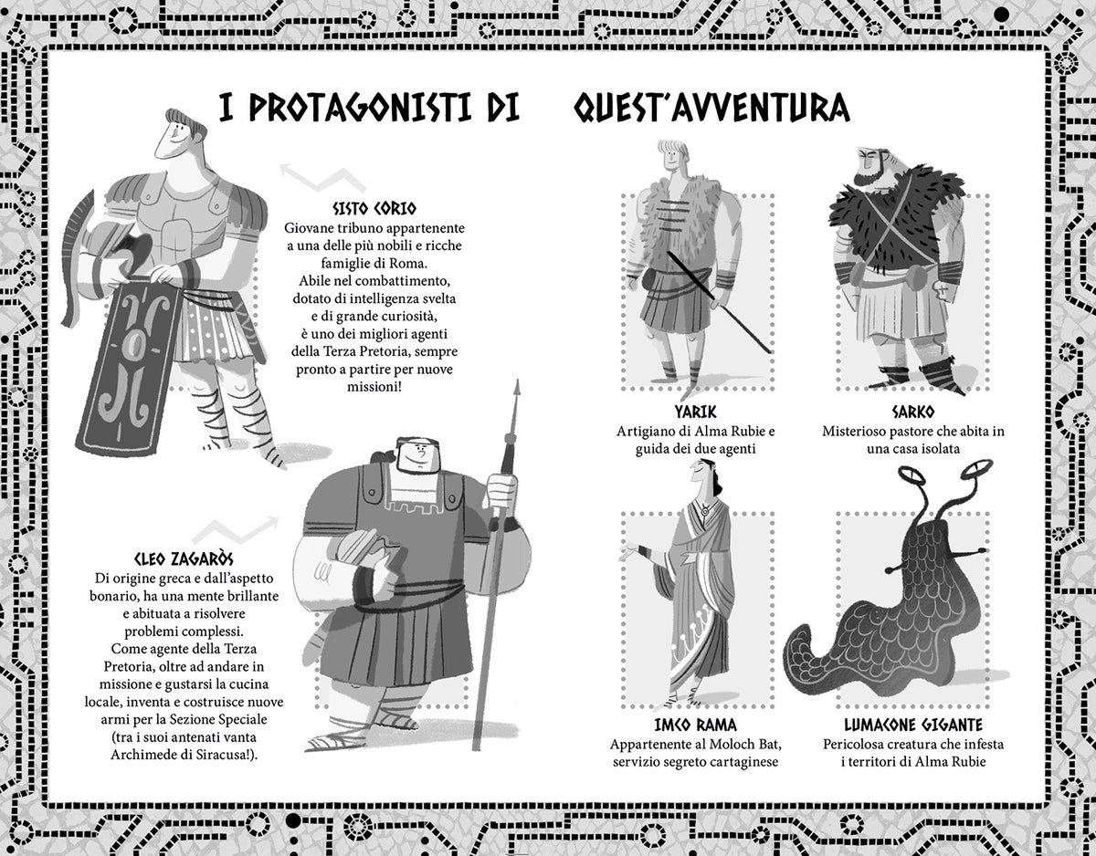 Terza Pretoria. Il sibilo letale::Agenti dell'Impero