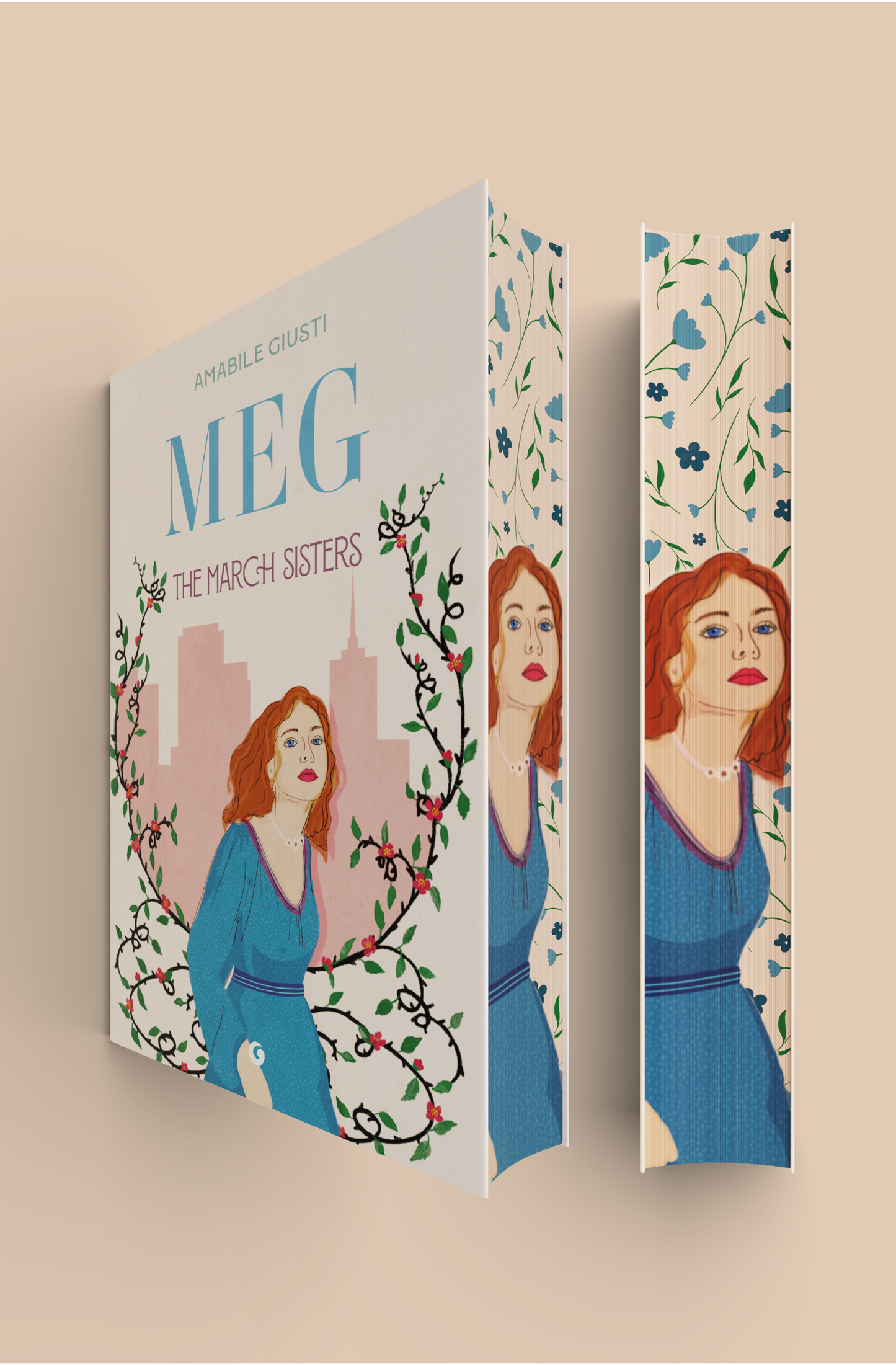 The March Sisters - Meg | Custom Sprayed Edges
