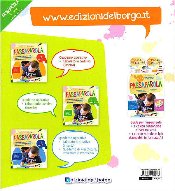 Passaparola - 4 anni::Percorsi operativi per la scuola dell'infanzia secondo le nuove Indicazioni Nazionali