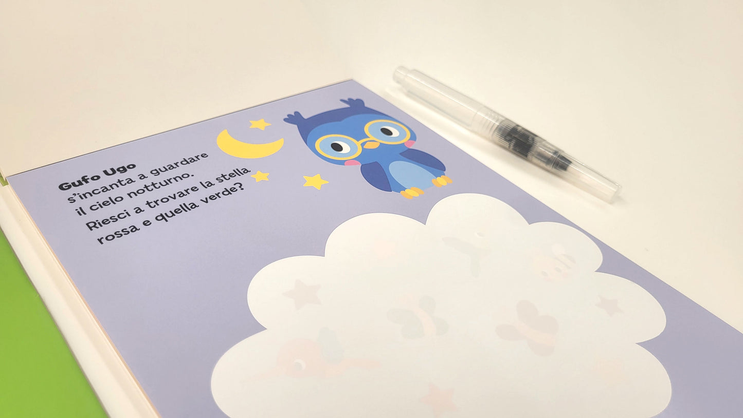 Animali del bosco::Colora con l'acqua!