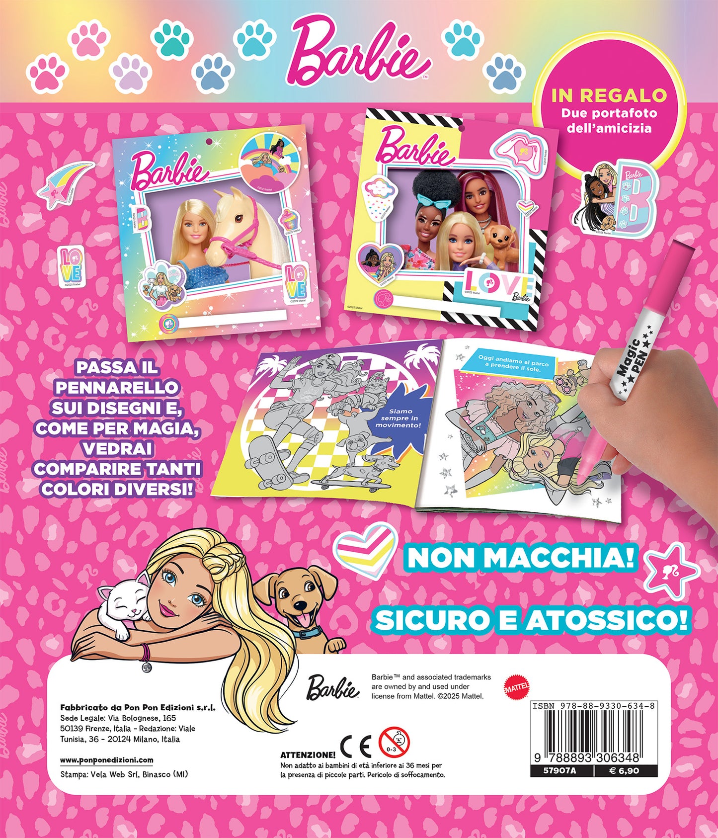 Barbie. Albo magico. Amici animali