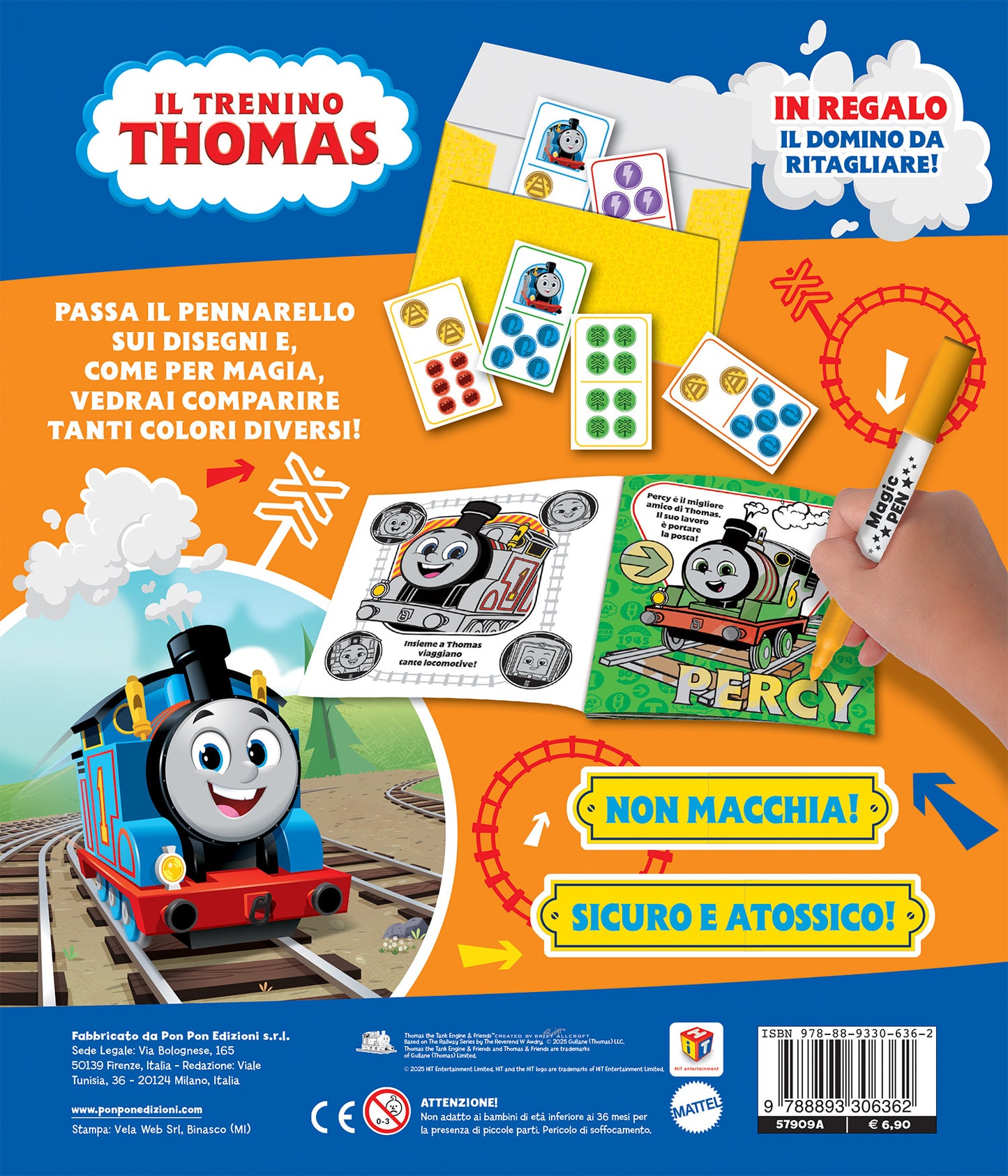 Il trenino Thomas. Albo magico. In viaggio con Thomas
