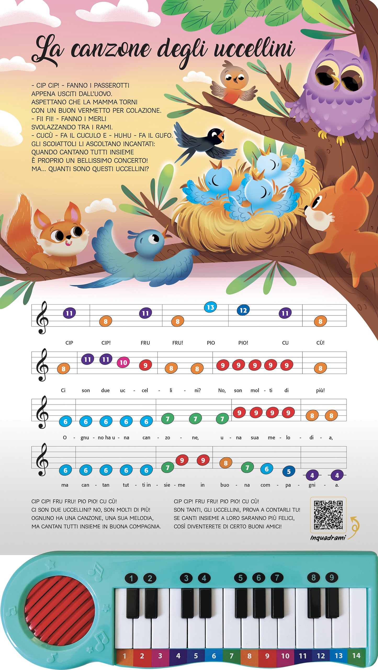 Il libro pianoforte dei Cuccioli::Con 8 canzoncine facili facili da leggere, cantare e suonare!