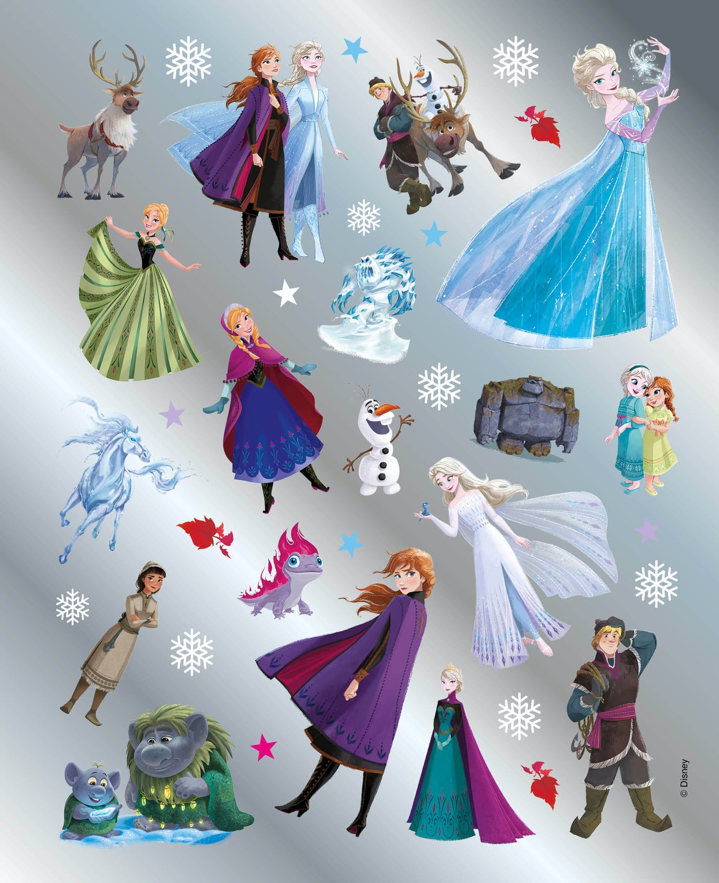 Frozen Mega Sticker::Con tanti adesivi, giochi, attività