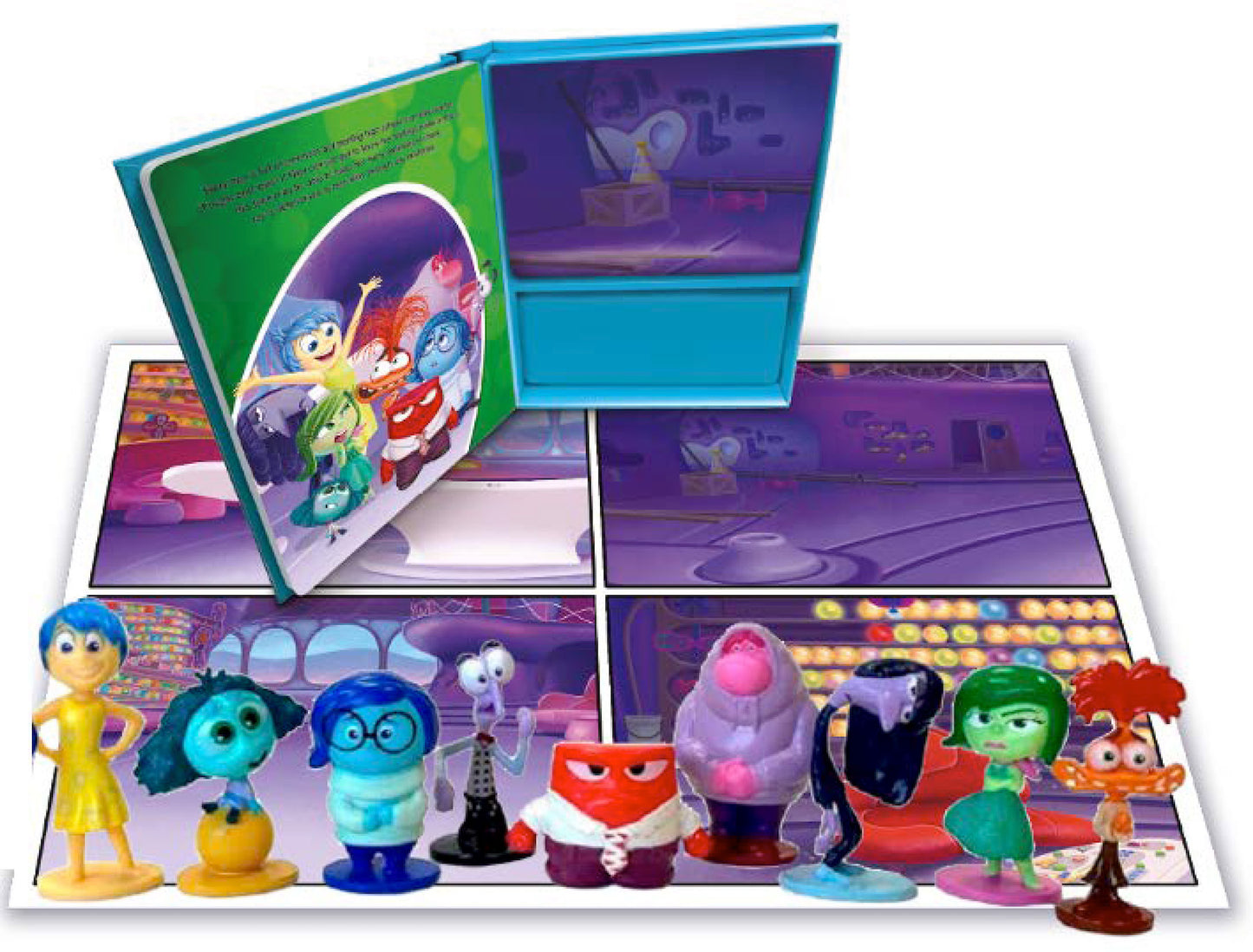 Inside Out 2 Maxi Box::Con le 9 emozioni 3d, un libro e un maxi poster gioco