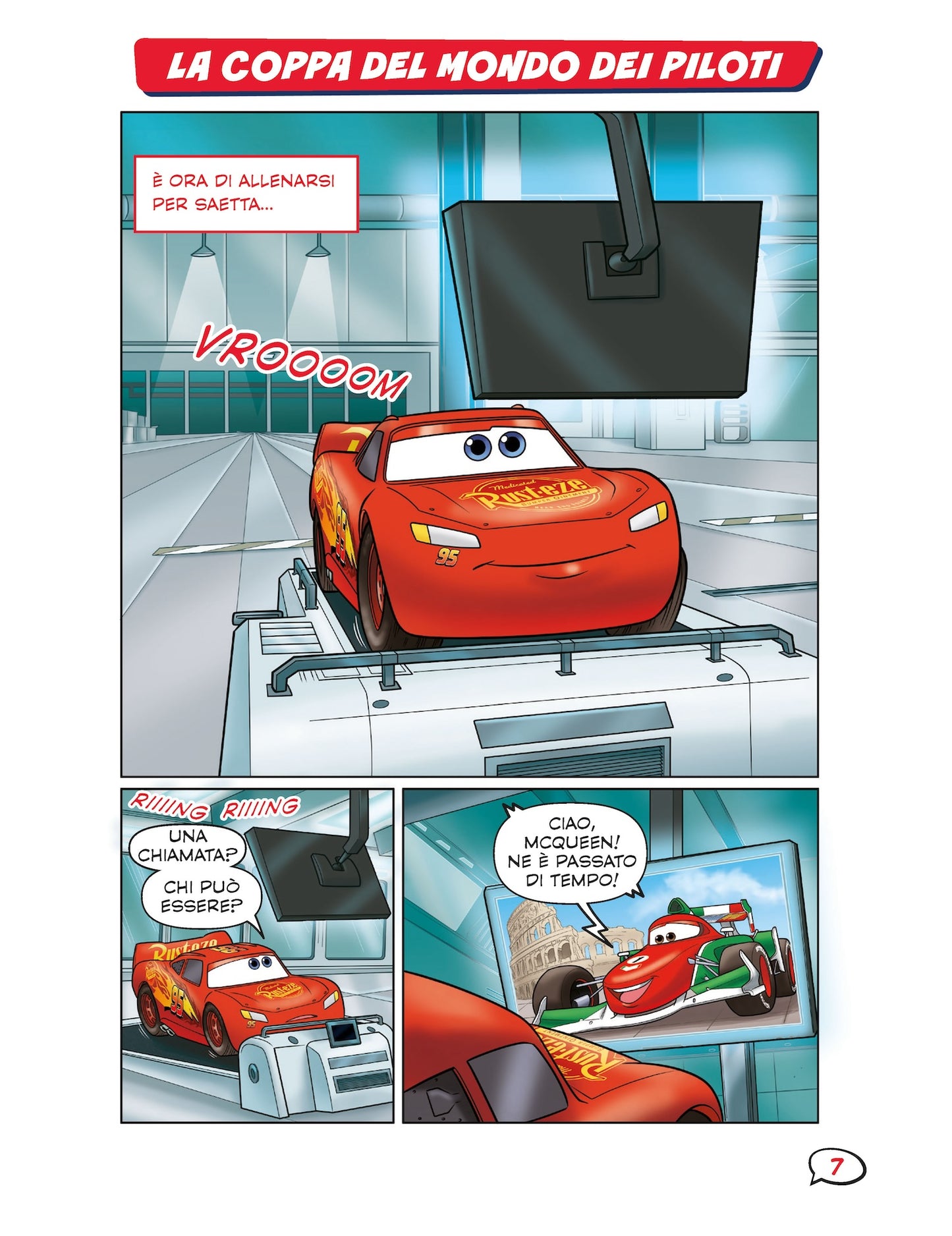 Cars Prime letture a fumetti!::Impara a leggere con le storie a fumetti!