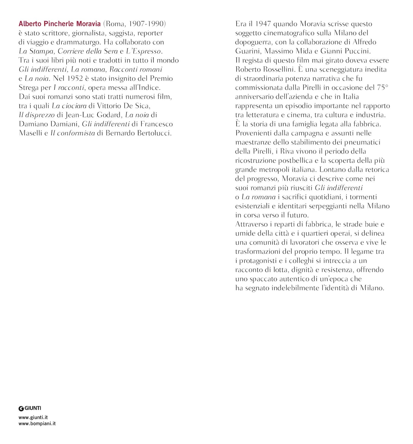 Questa è la nostra città::Storia per un film mai girato