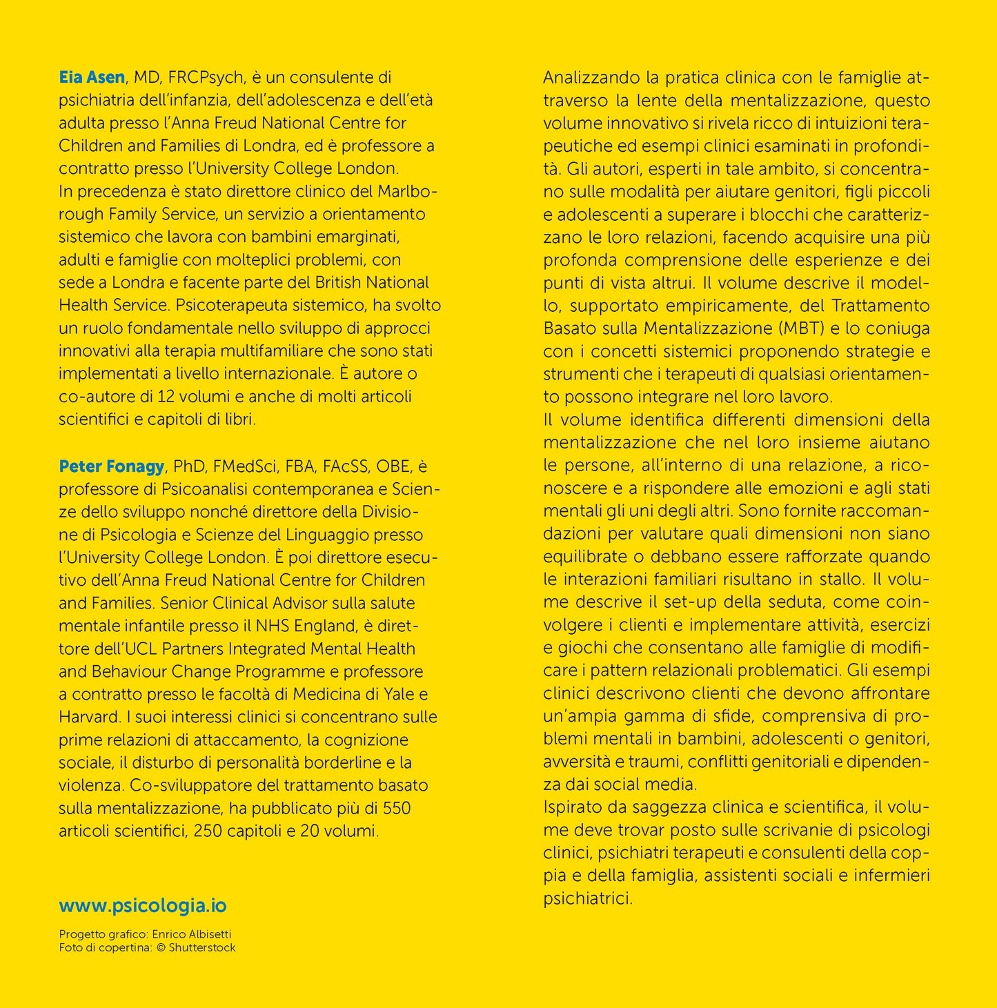 Trattamento basato sulla mentalizzazione con le famiglie