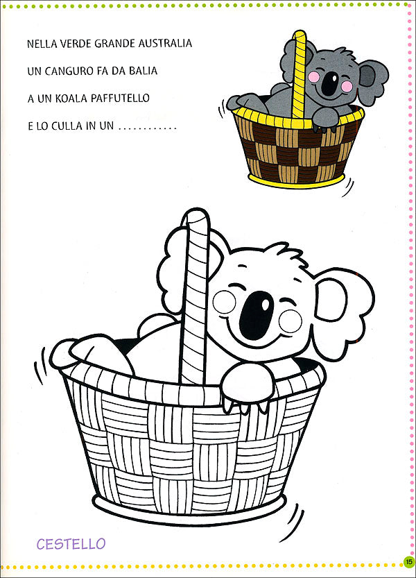 Completa e colora i paesi del mondo::Primi albi da colorare