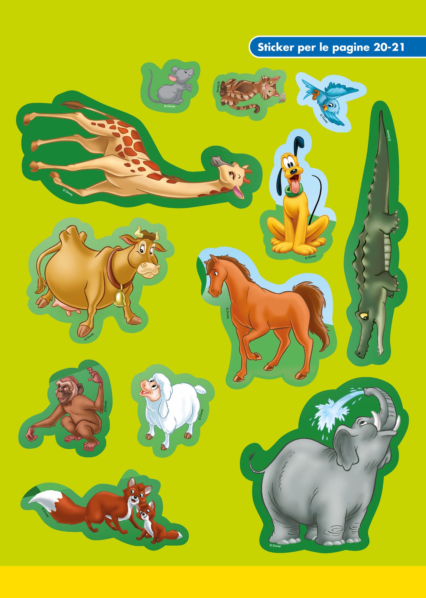 Sticker Book - L'Inglese con Disney::Imparo le prime parole in inglese