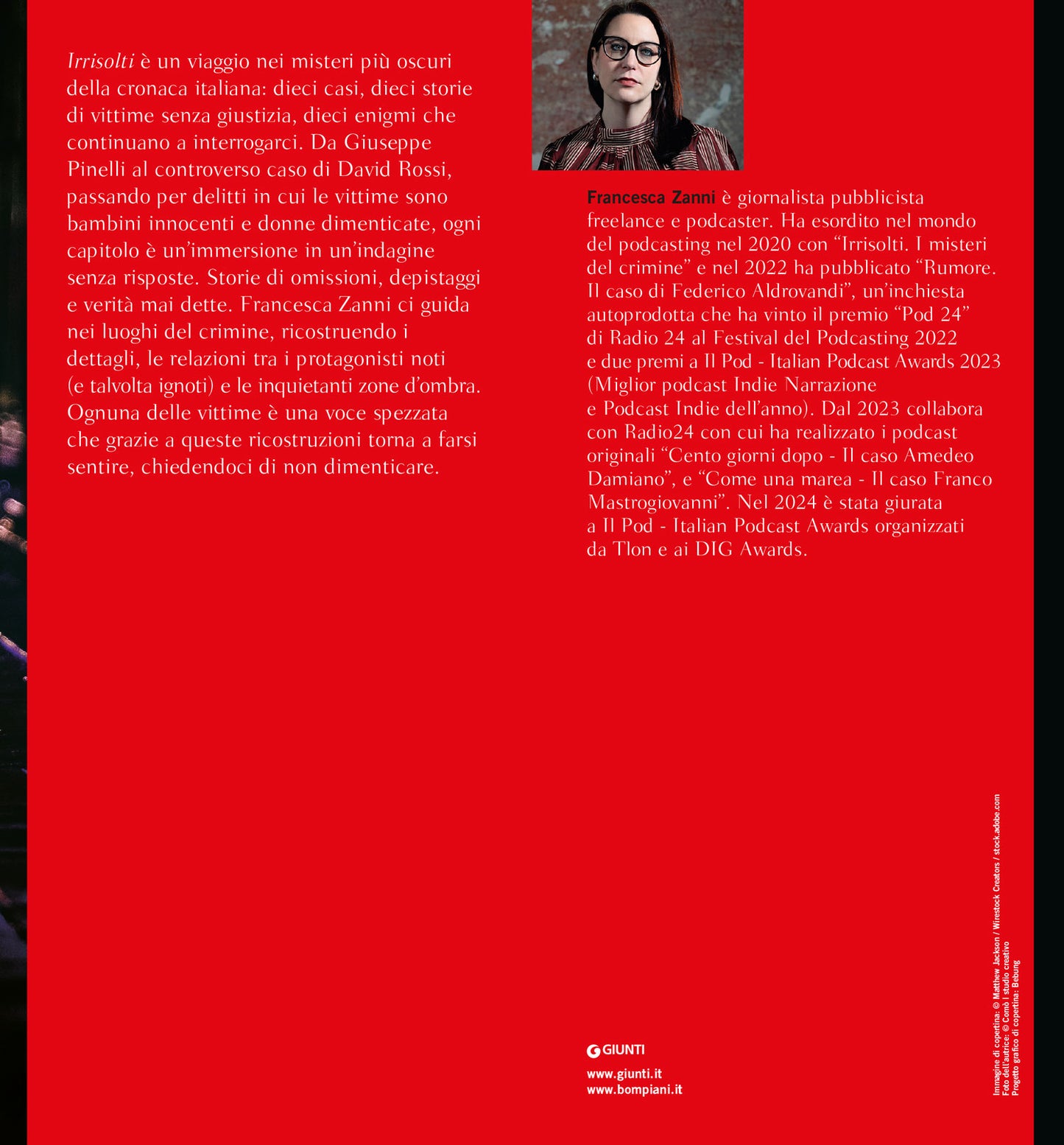 Irrisolti - COPIA AUTOGRAFATA::Dieci crimini italiani, vittime senza giustizia